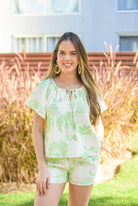 My Beauty Palm Short Green - Bonitafashionrd