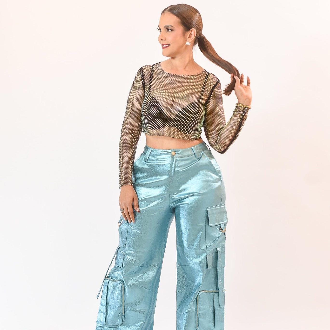 Just Shining Crop Top - Bonitafashionrd
