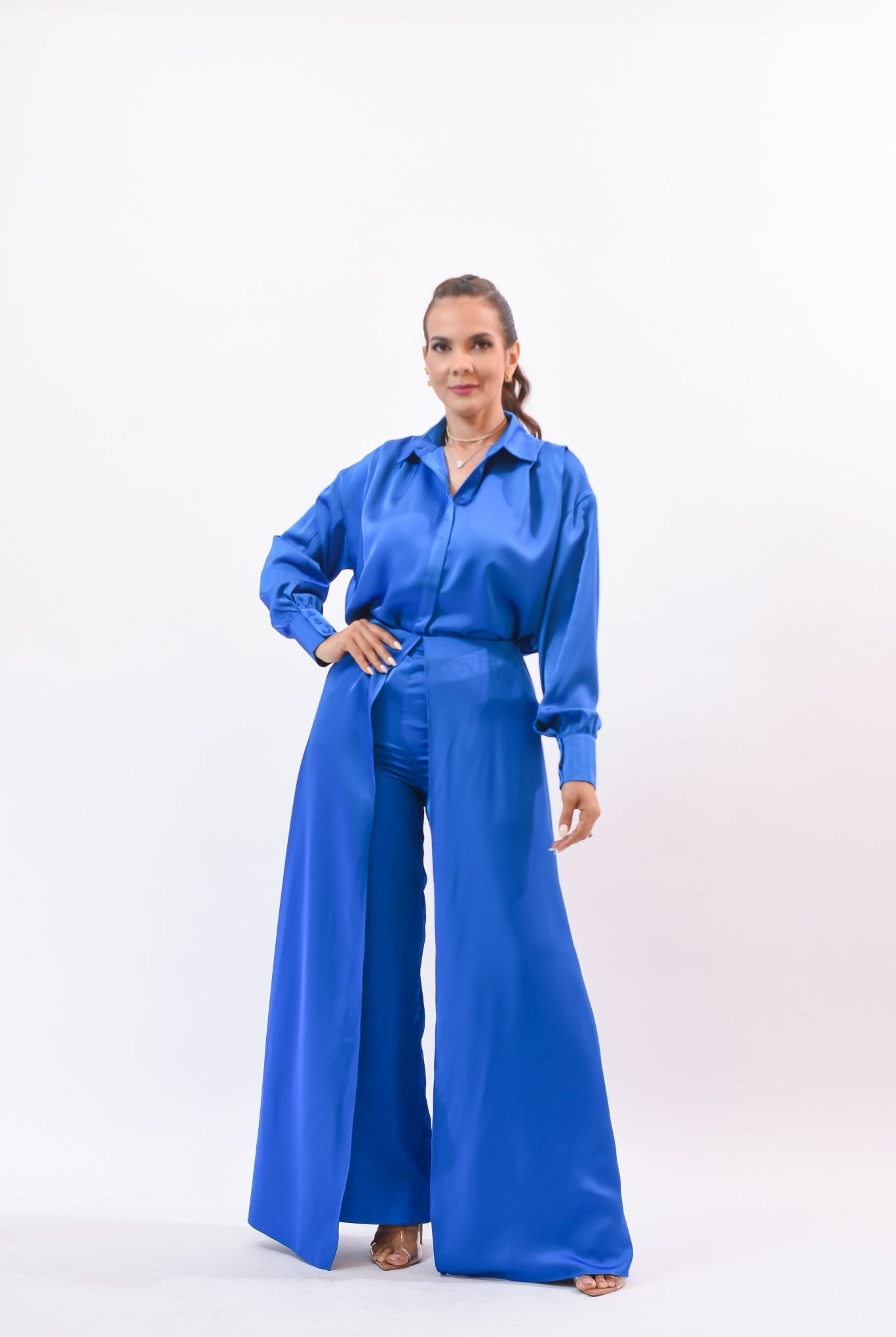 The First Look Pant Set Old Pink - Bonitafashionrd