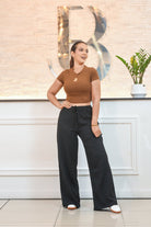 T-shirt crop love poem - Bonitafashionrd Top