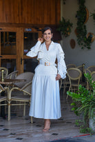 Pretty with My white dress - Bonitafashionrd Dress