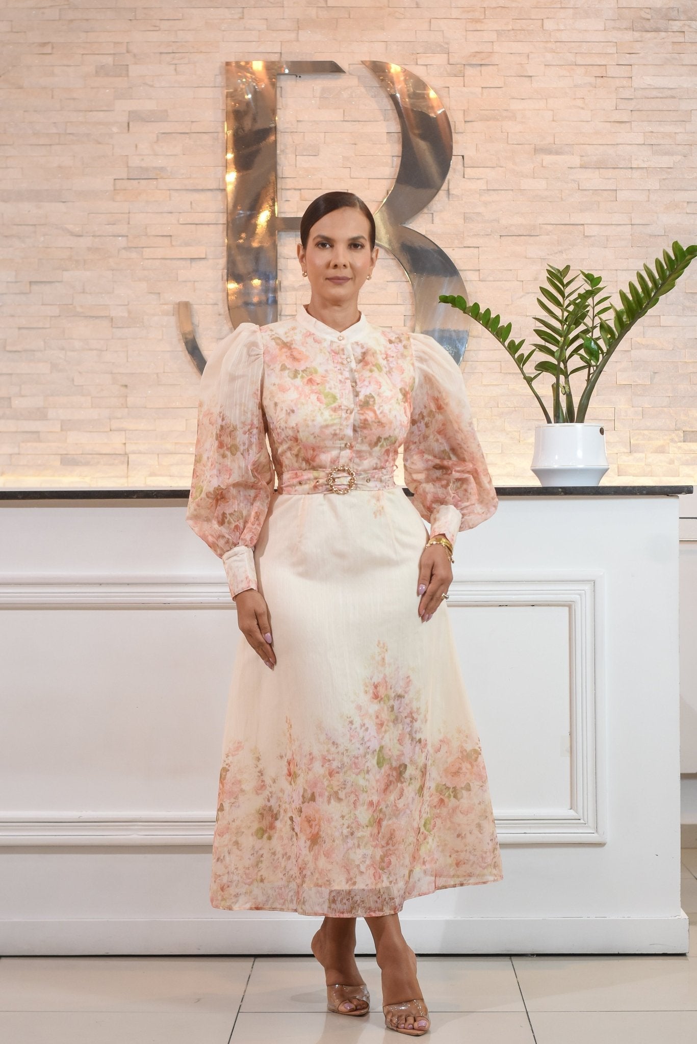 My Floral Midi Dress - Bonitafashionrd