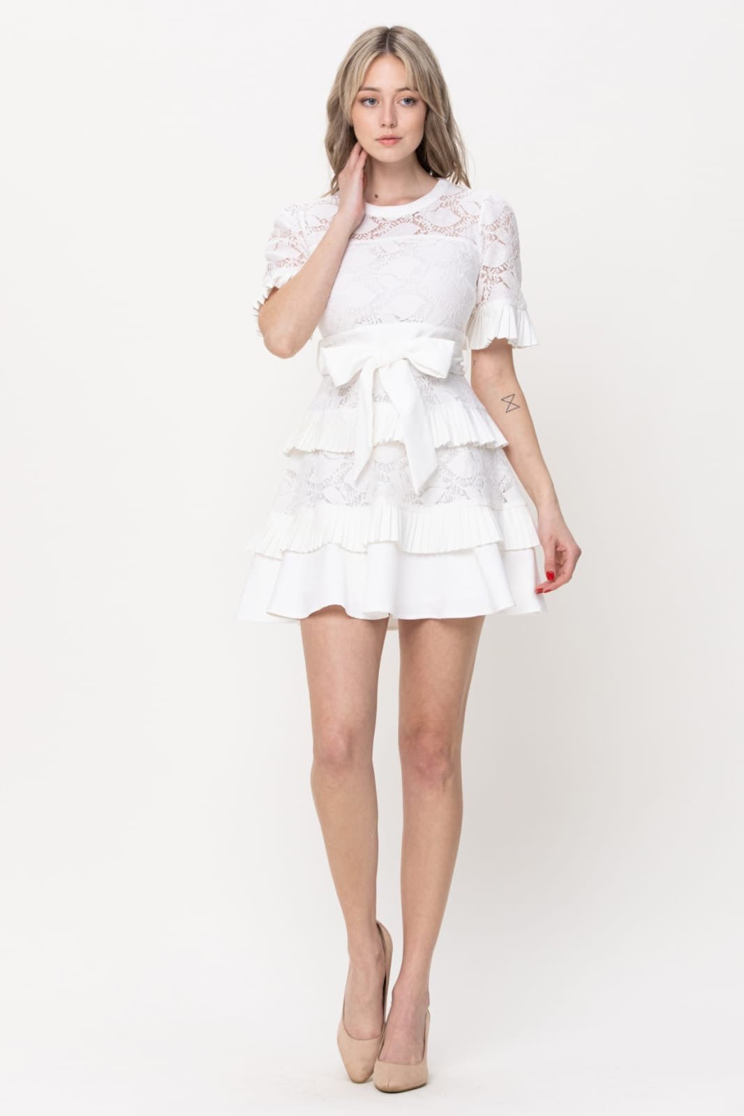Magic Day Dress White - Bonitafashionrd