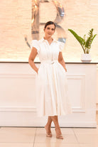 My casual white dress - Bonitafashionrd Dress