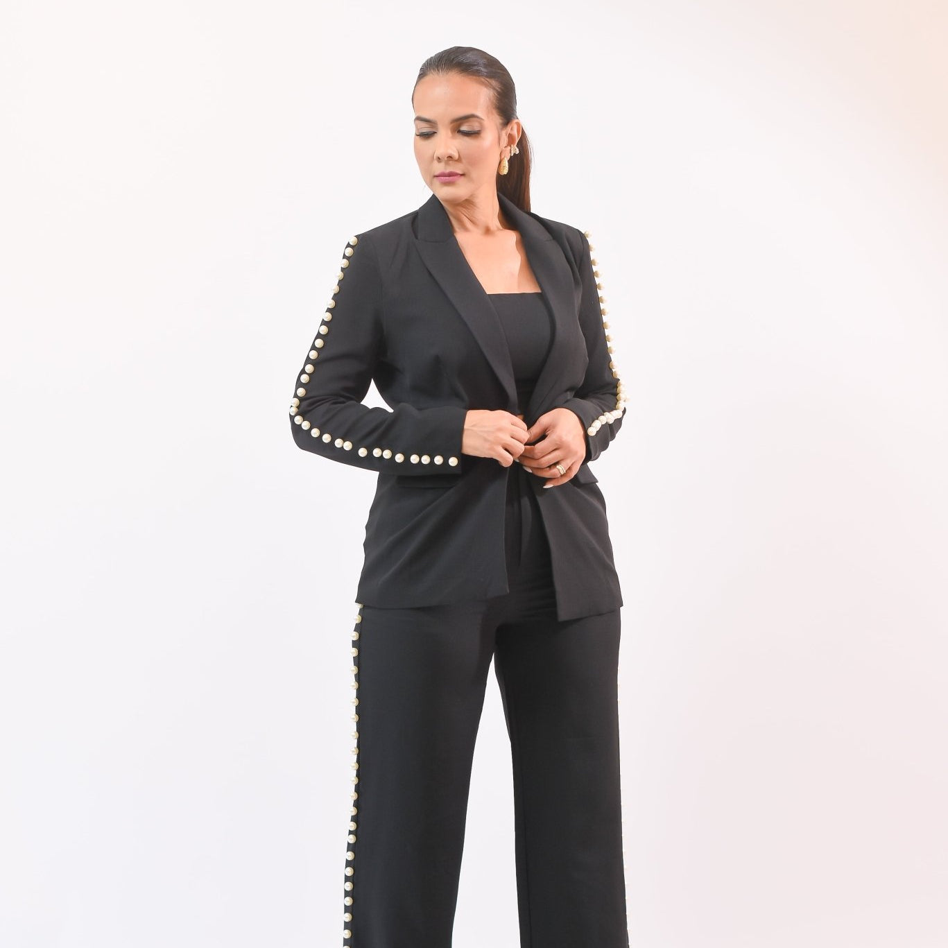 Stunning Work Pant Set - Bonitafashionrd