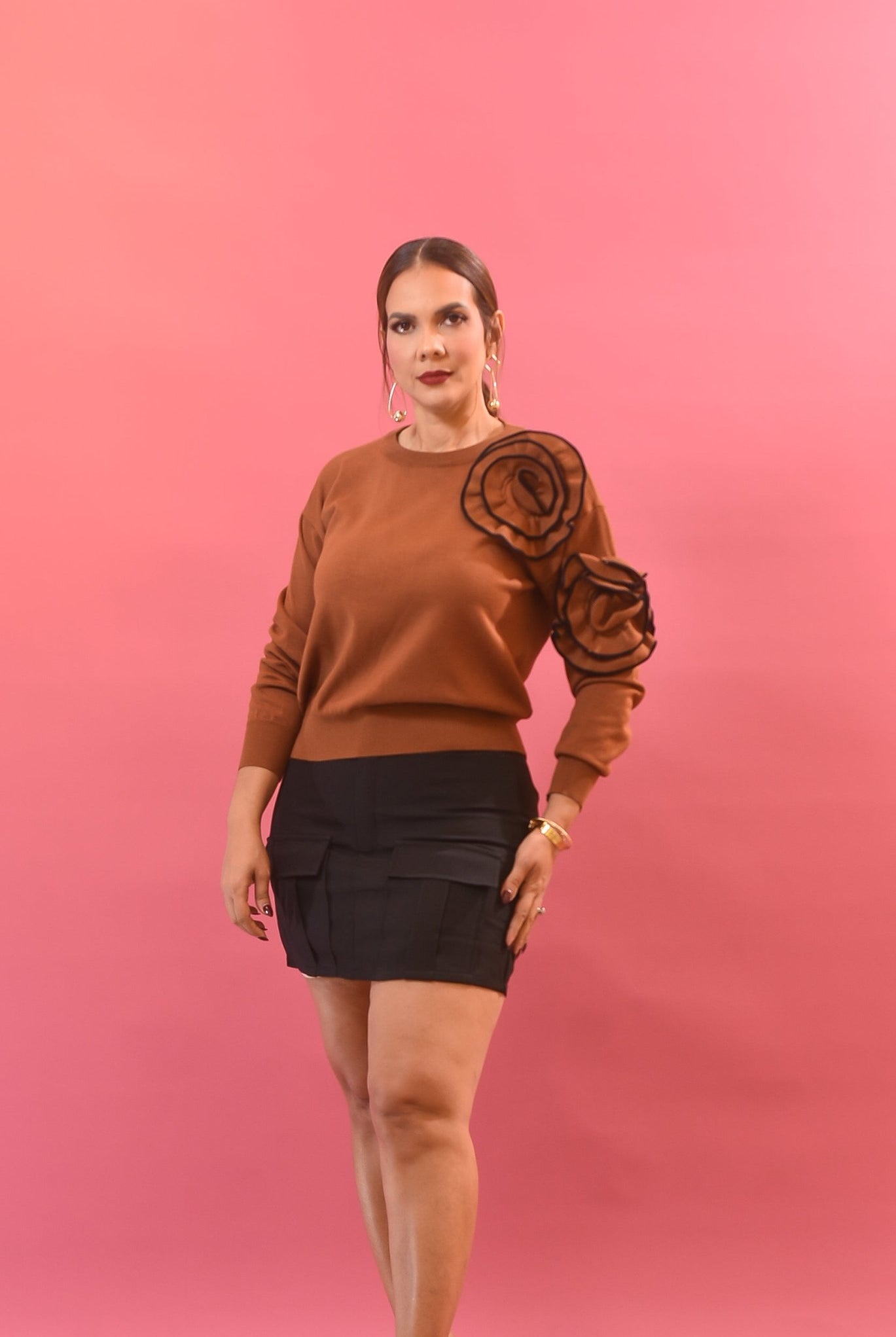 My Beauty 3D Flower Sweater - Bonitafashionrd
