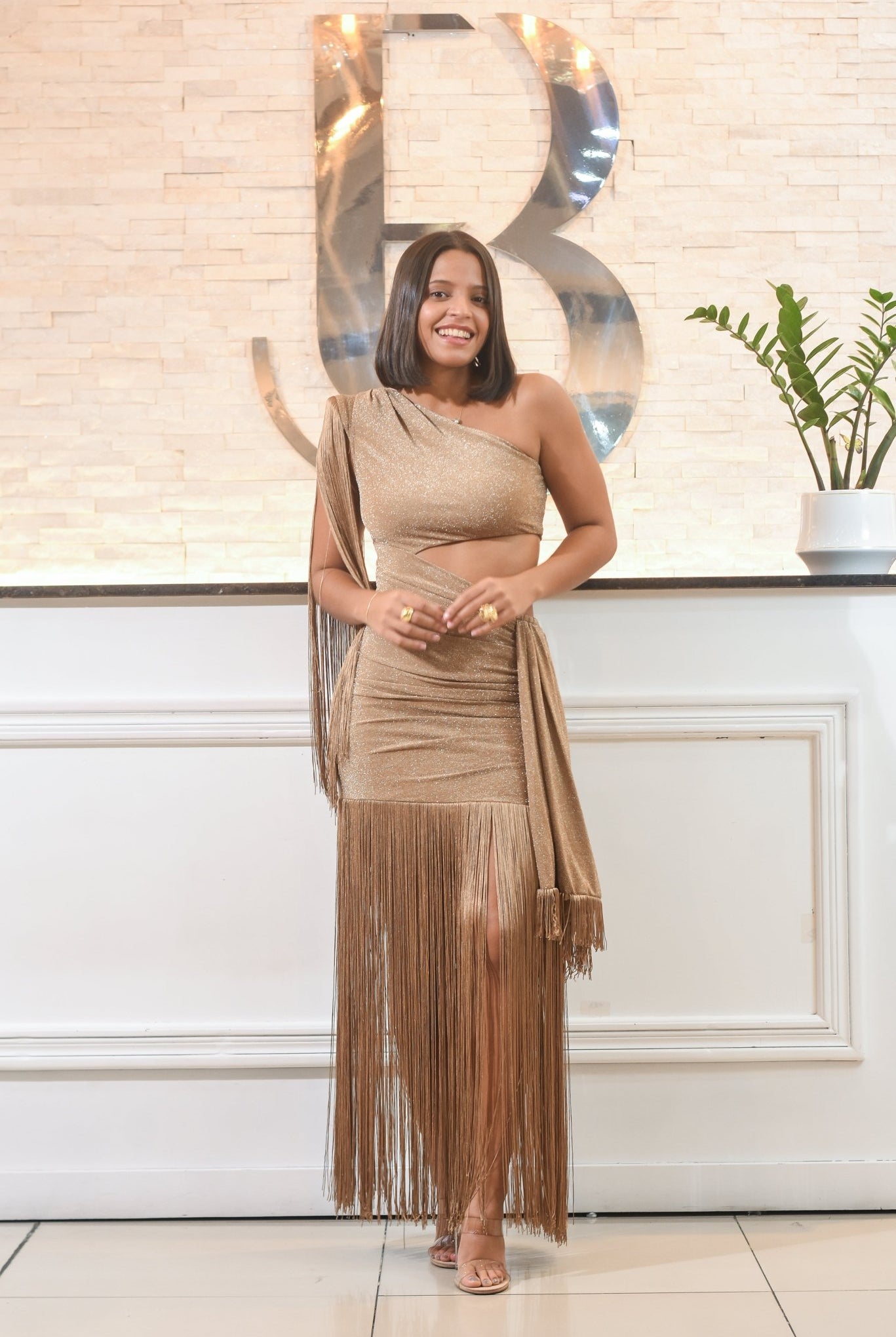 The Perfect Time Fringe Dress Brillo - Bonitafashionrd