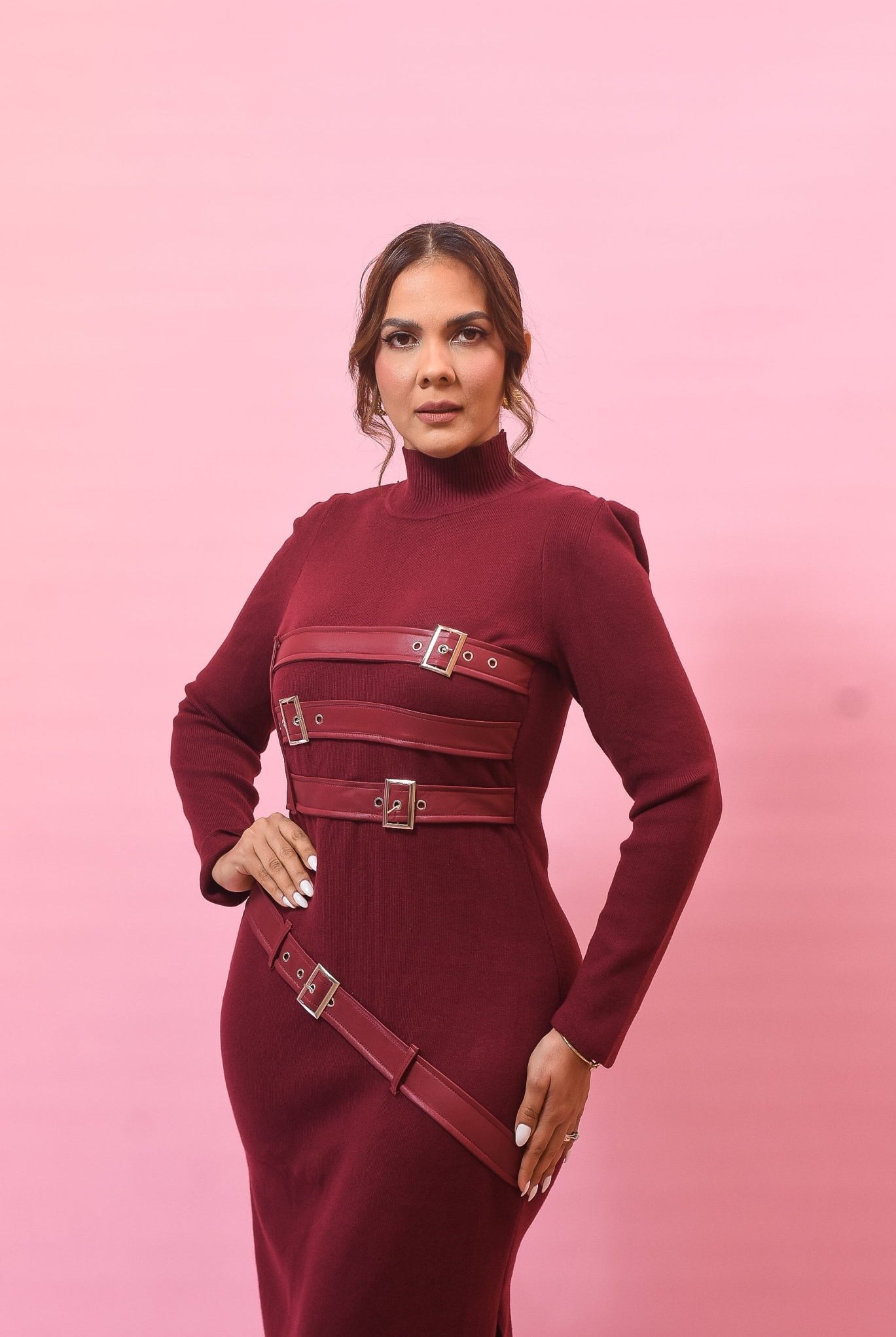 My Different Belt Dress - Bonitafashionrd