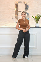 T-shirt crop love poem - Bonitafashionrd Top