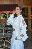 Pretty with My white dress - Bonitafashionrd Dress