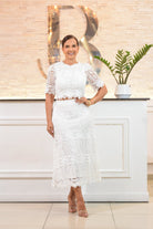 My Set Skirt White Lace - Bonitafashionrd