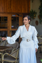 Pretty with My white dress - Bonitafashionrd Dress