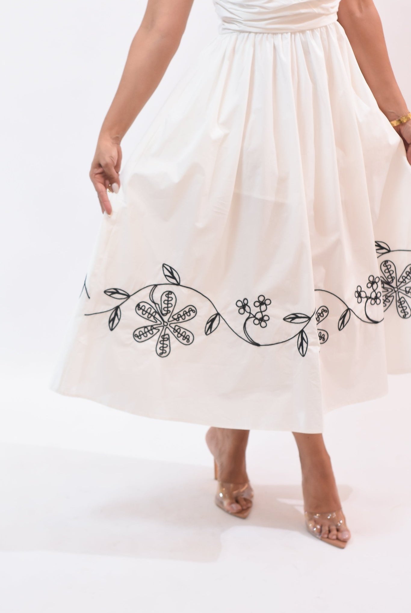 Just Lovely Dress White - Bonitafashionrd