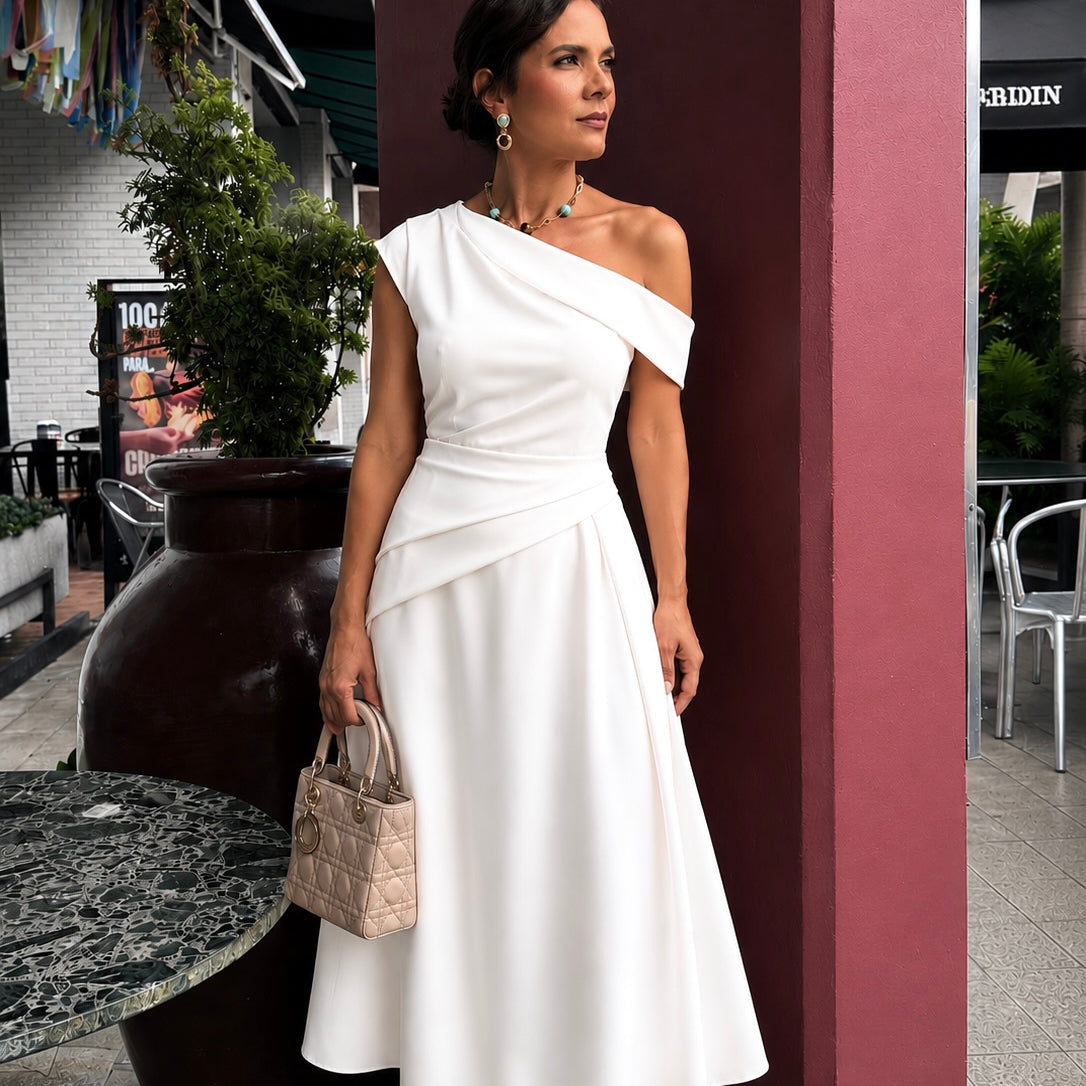 My Stunning Offshoulder Midi Dress