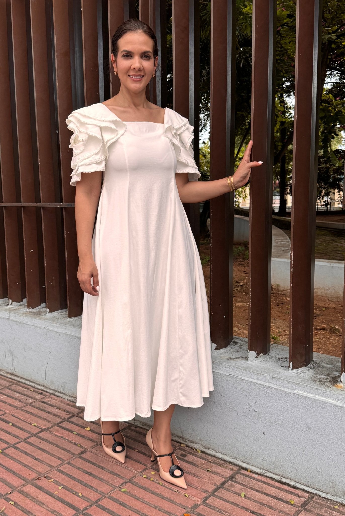 The Perfect Time Offshoulder Dress - Bonitafashionrd