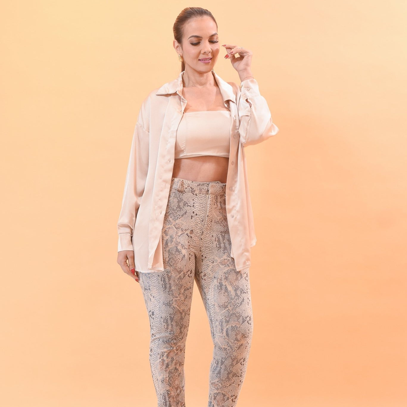 My Fashion Shirt + Crop Top - Bonitafashionrd