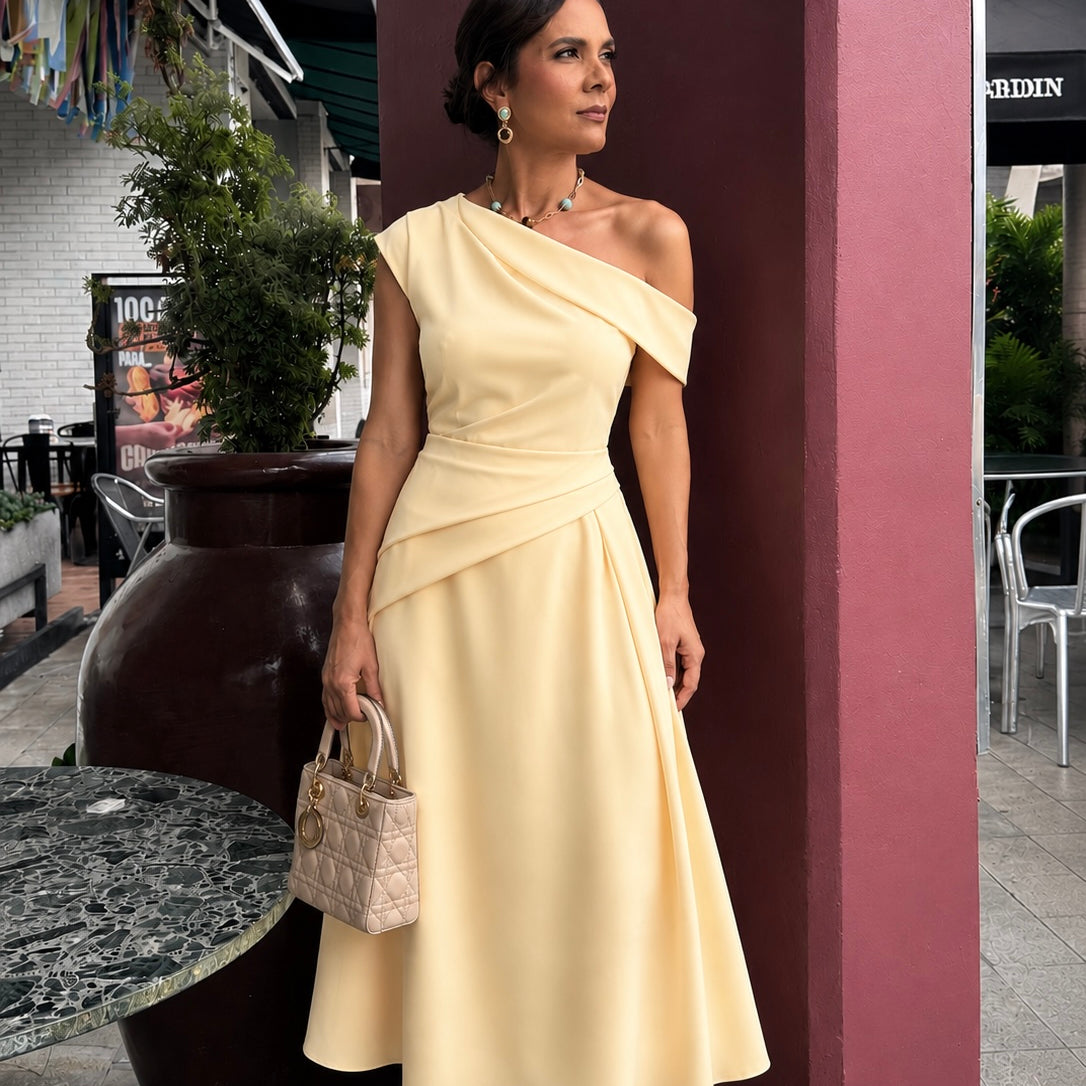 My Stunning Offshoulder Midi Dress