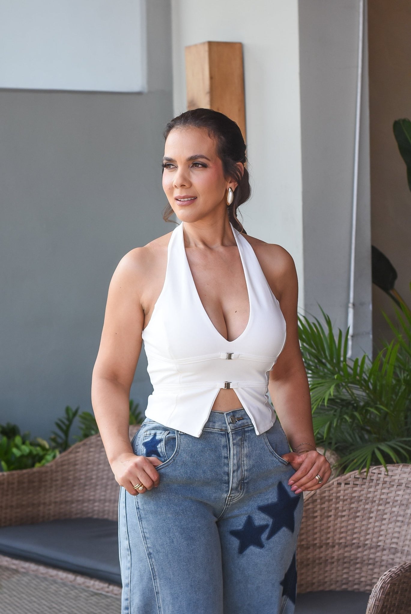 Best Way White Vest - Bonitafashionrd