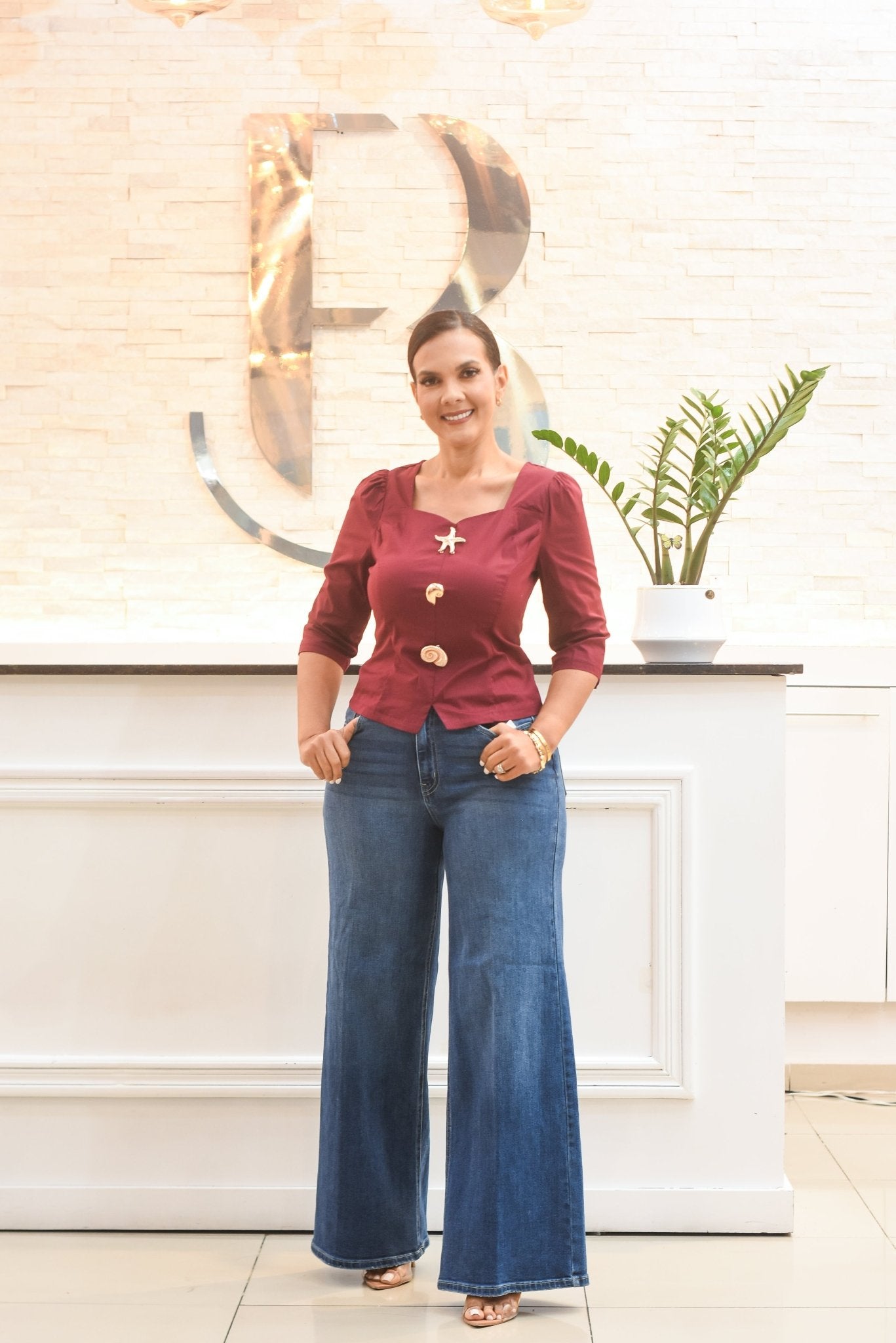 Just The Best Blouse - Bonitafashionrd