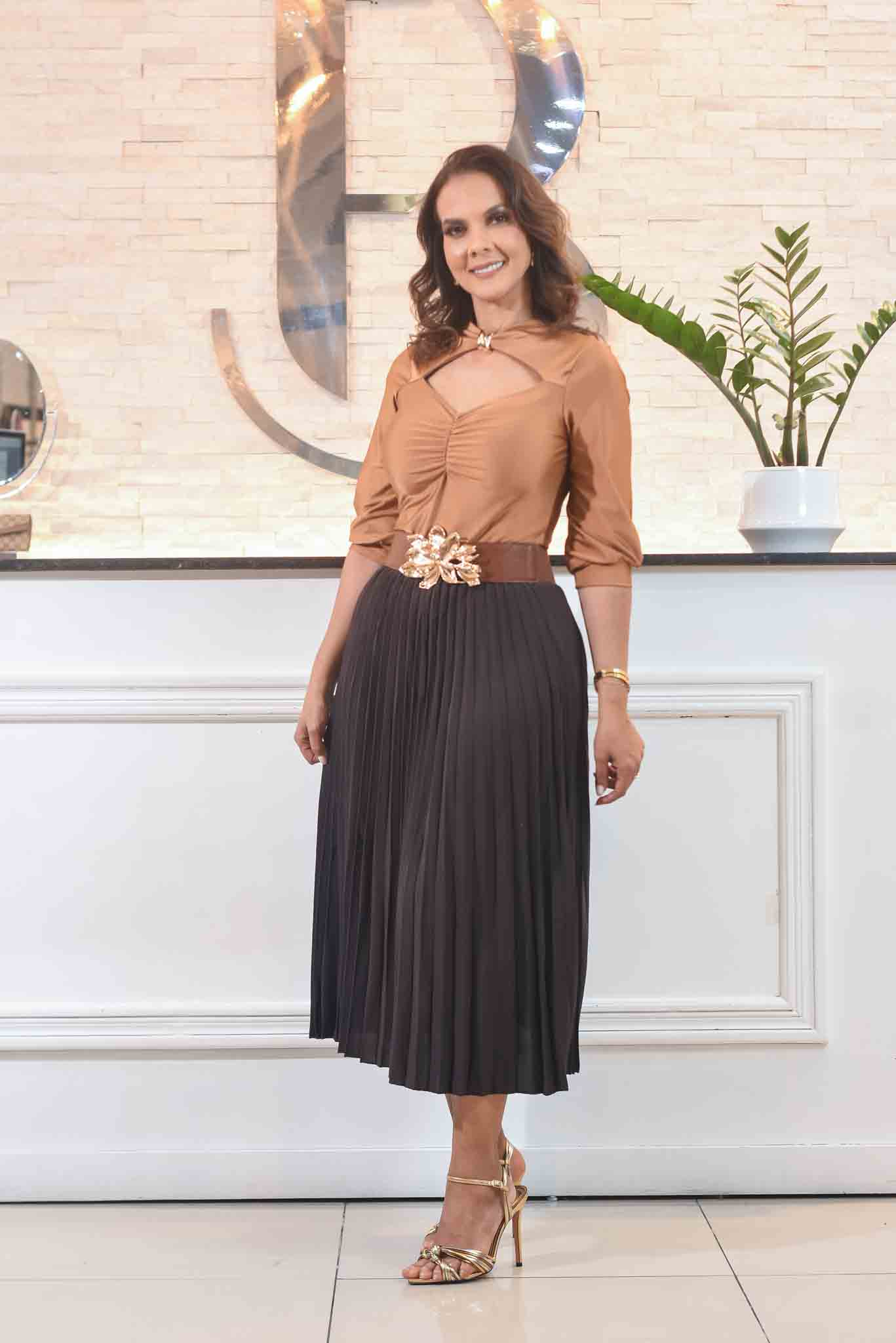 Time To Get Look Skirt - Bonitafashionrd