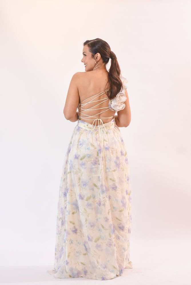 My Elegance Flower Maxi Dress - Bonitafashionrd