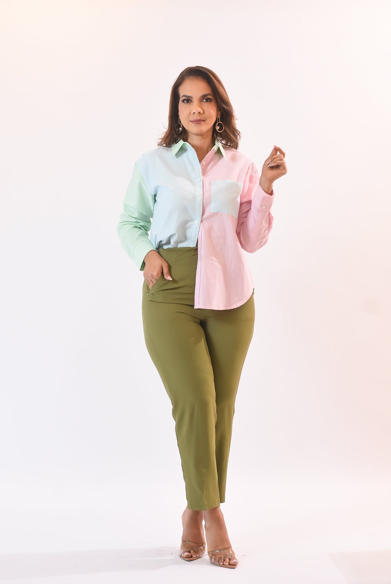 My Color Block Shirt - Bonitafashionrd