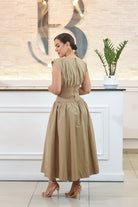 Get The Look Dress Elastic Cintu - Bonitafashionrd