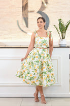 Get The Look Lemon Crop Top - Bonitafashionrd