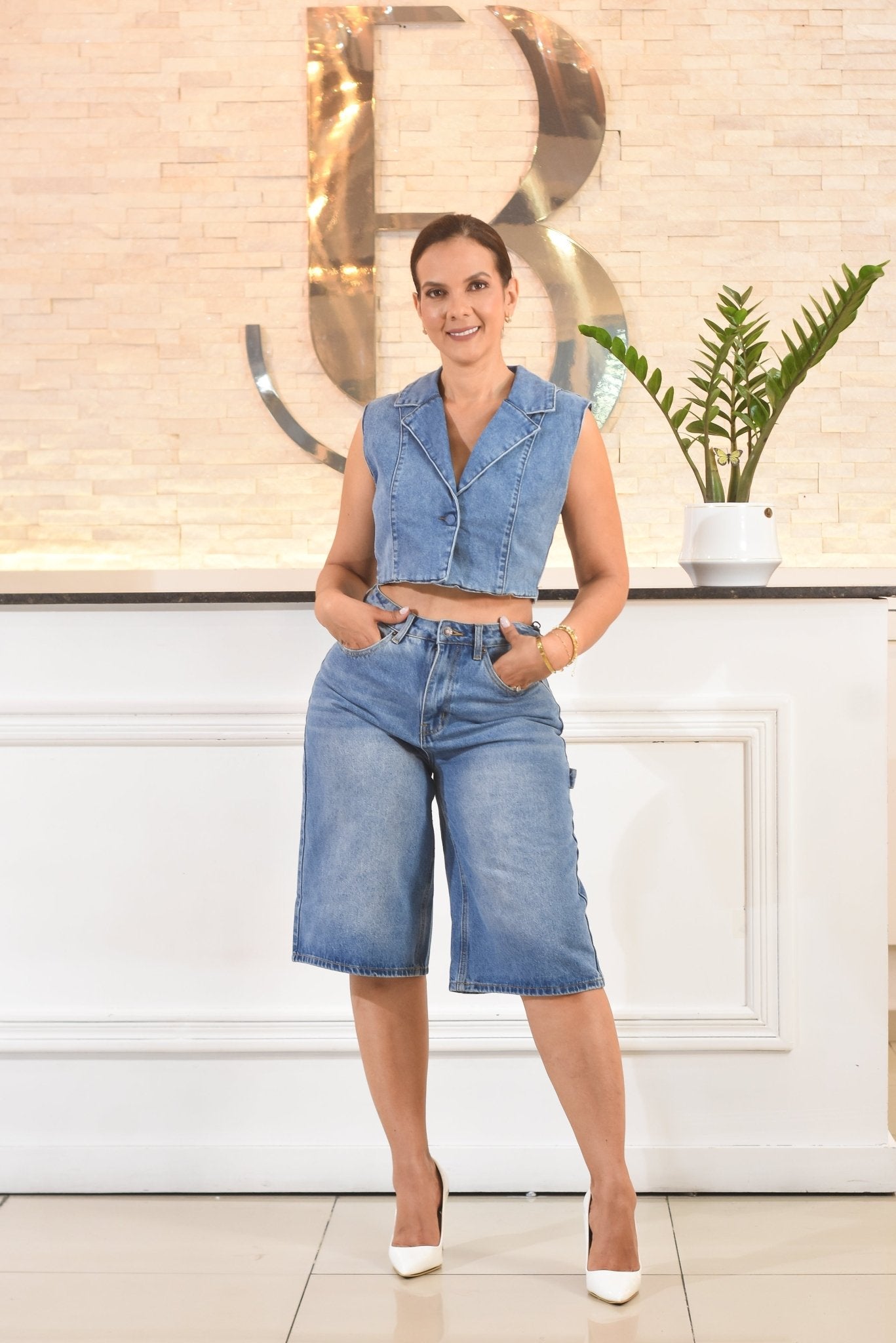 The Fabulos Vest Denim - Bonitafashionrd