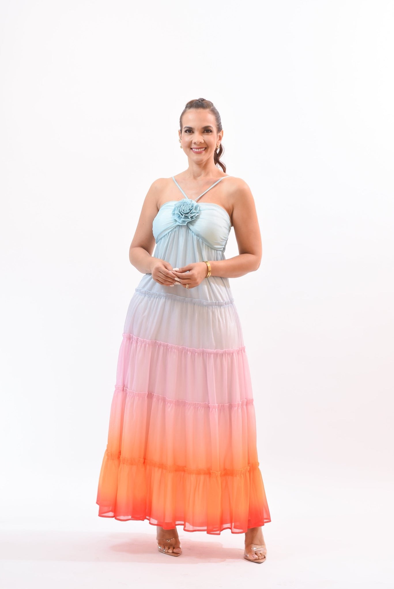 Sunset MaxiDress Multicolor - Bonitafashionrd