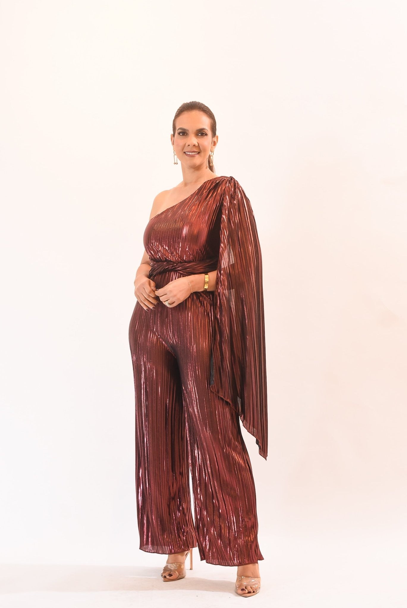 Awesome Metalic Jumpsuit - Bonitafashionrd