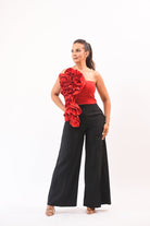 My Lovely Crop Top Red - Bonitafashionrd