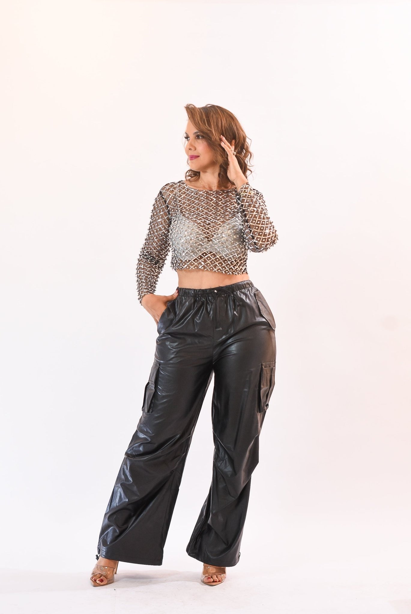 Best Leather Cargo Pant - Bonitafashionrd