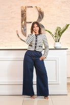 The Unique Style Jacket Stripes - Bonitafashionrd