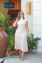 Beautiful draped dress - Bonitafashionrd Dress