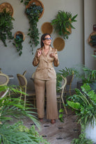 First Look Pant Set Jacket - Bonitafashionrd