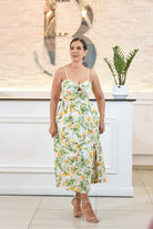 Get The Look Lemon Midi Dress - Bonitafashionrd