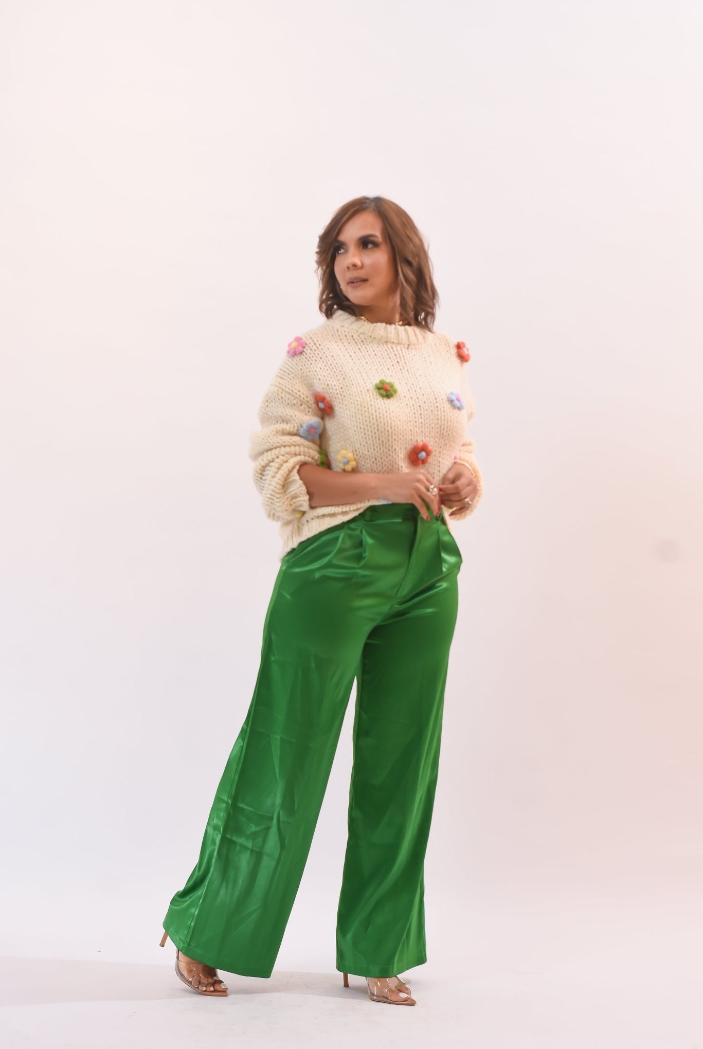 Pretty Style Pant Green - Bonitafashionrd