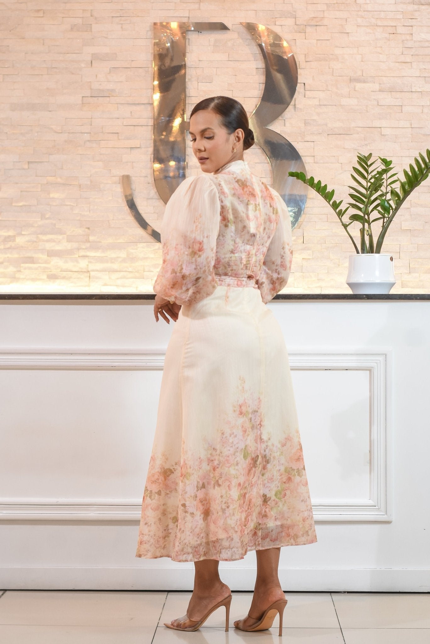 My Floral Midi Dress - Bonitafashionrd