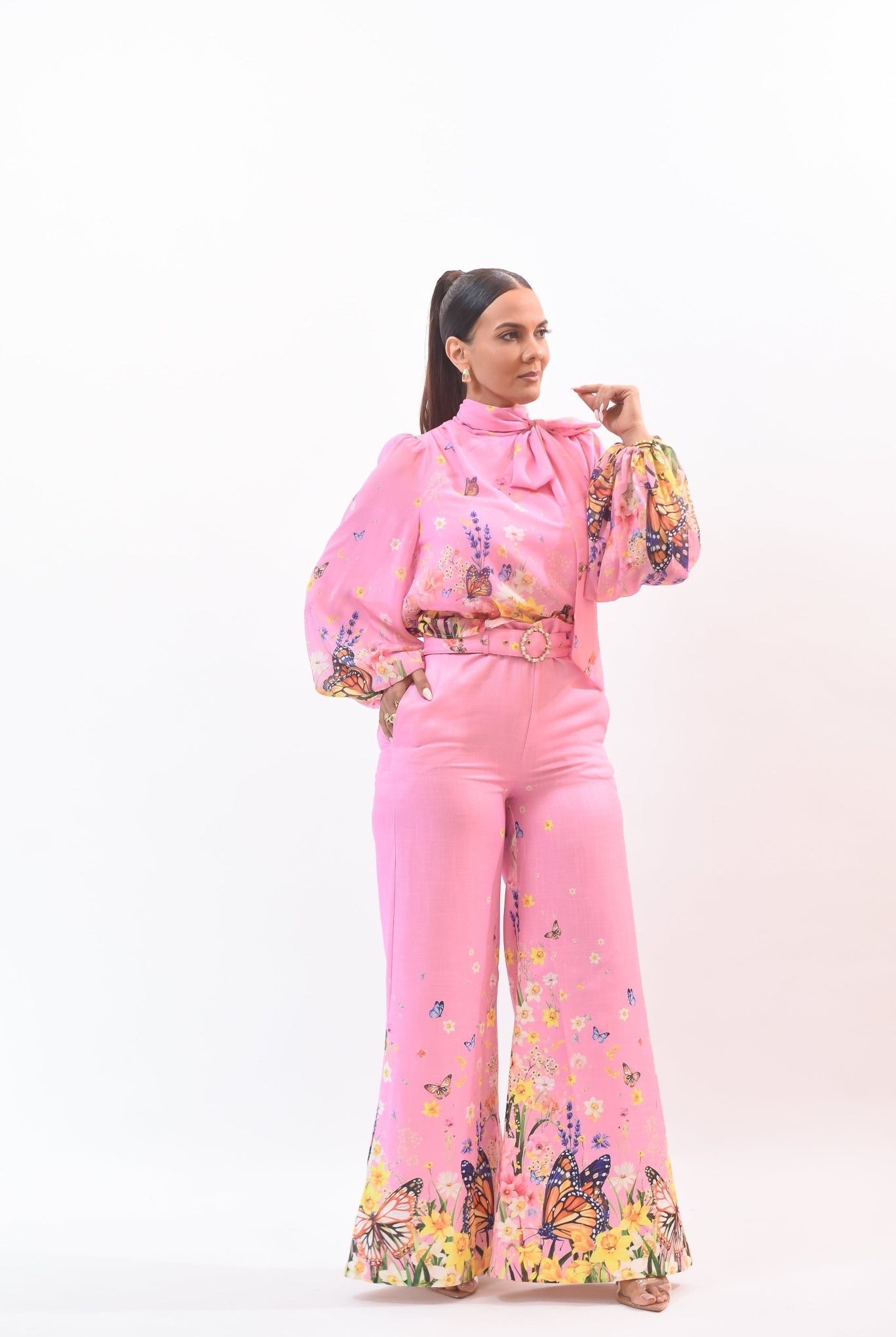 My Expectations Pant Set Pink - Bonitafashionrd