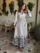 Thread flower dress - Bonitafashionrd Maxi dress