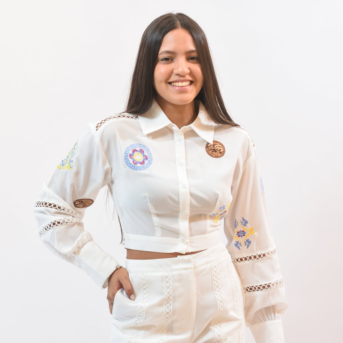 Let’s Be Pretty Short Set White - Bonitafashionrd