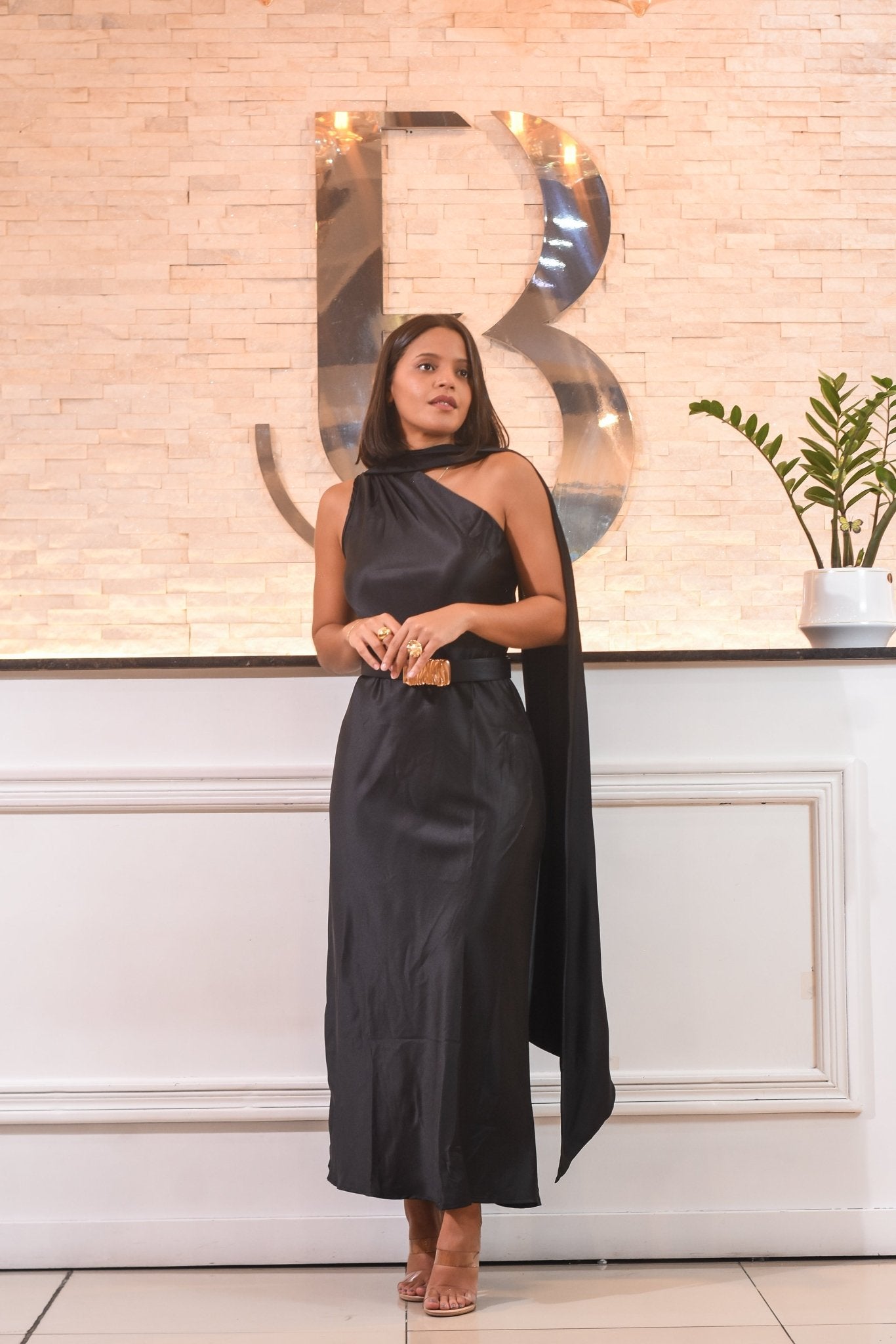 The Perfect Time Silk Dress - Bonitafashionrd