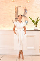 My casual white dress - Bonitafashionrd Dress