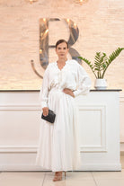Special Maxi Dress White - Bonitafashionrd