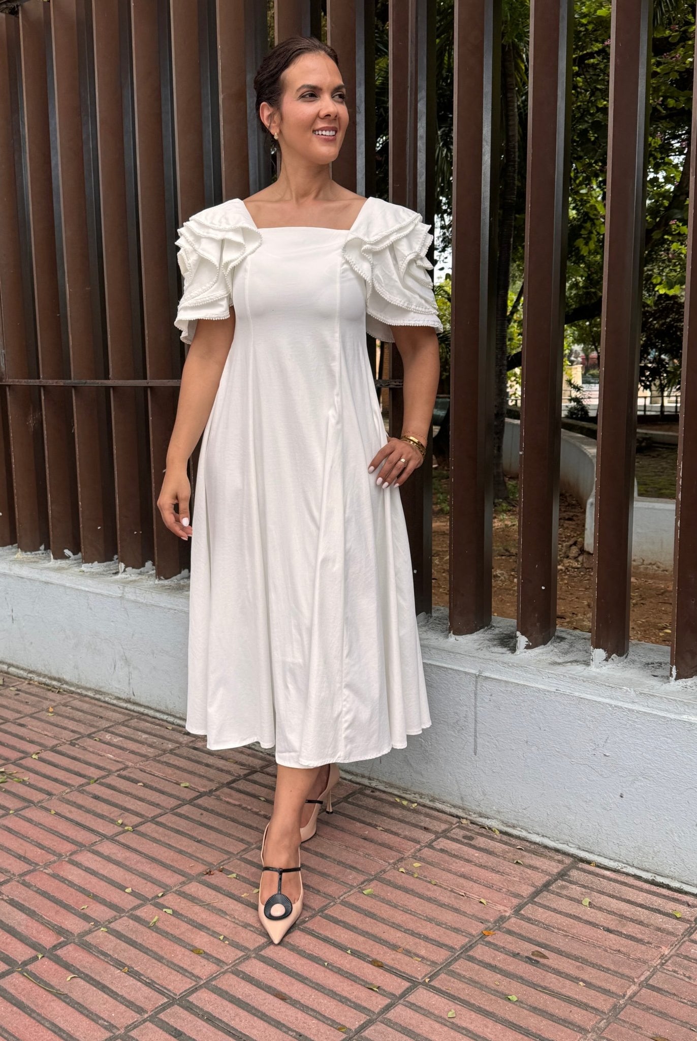 The Perfect Time Offshoulder Dress - Bonitafashionrd