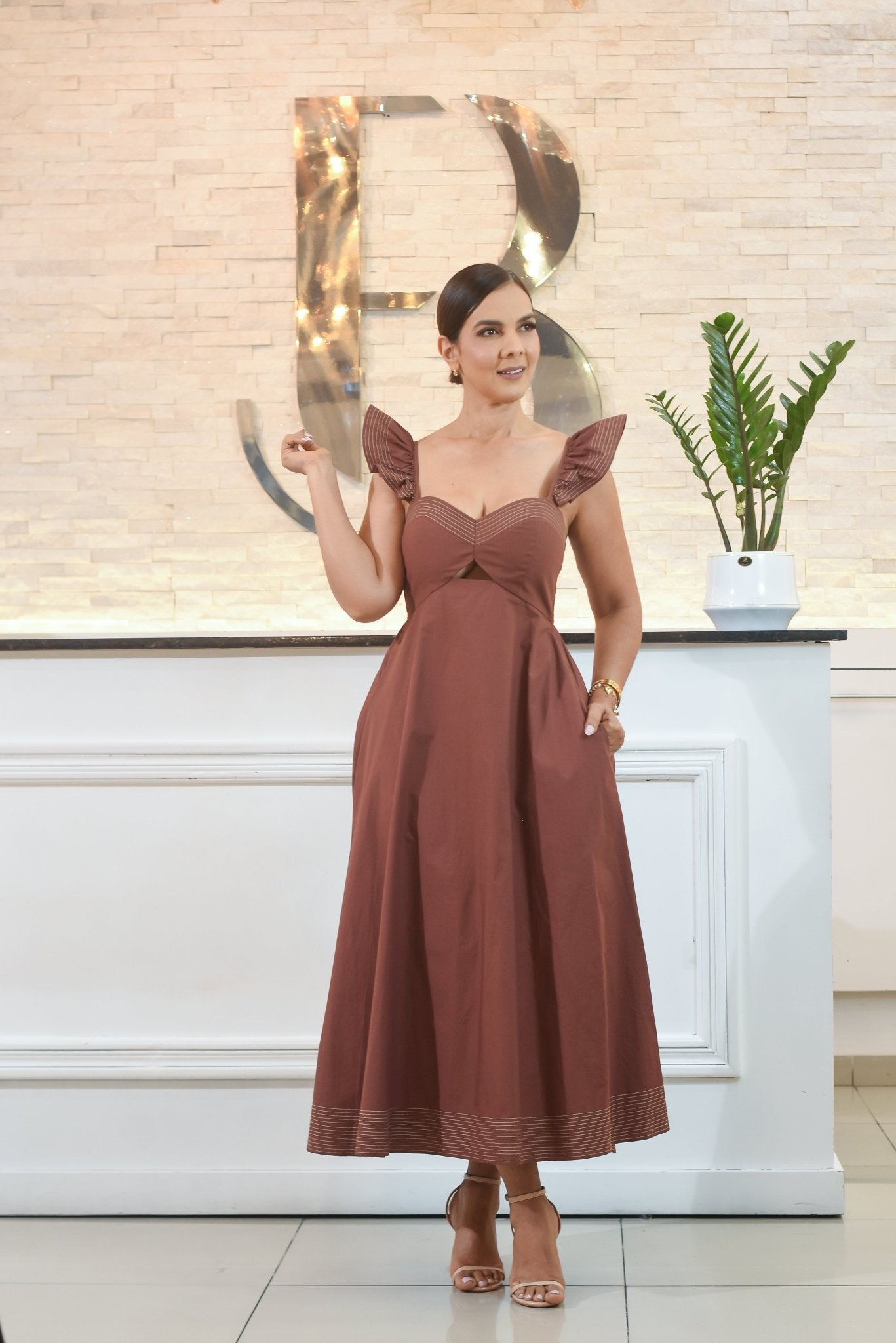 Get The Look Midi Dress - Bonitafashionrd