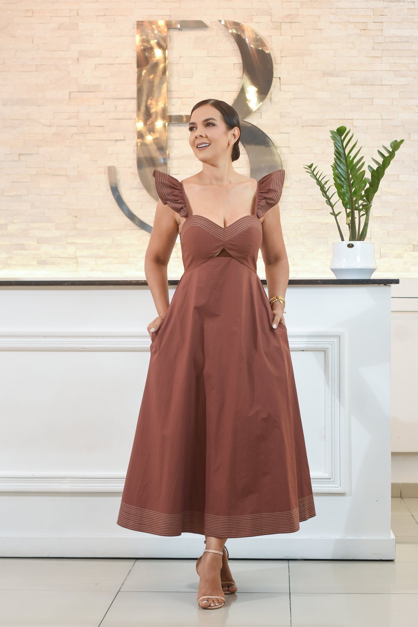 Get The Look Midi Dress - Bonitafashionrd