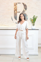 pants and top set flower - Bonitafashionrd Set