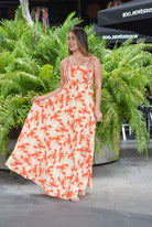 lobster design sleeveless maxidress - Bonitafashionrd Maxi dress
